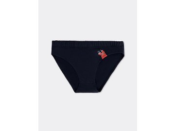 Трусы-плавки темно-синего цвета с новогодним принтом для мальчиков Марк Формель