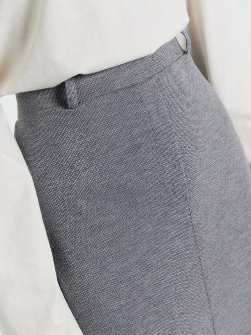 Юбка женская миди серая, фото 5 из 5