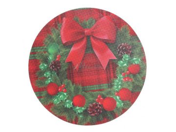 Салфетка сервировочная НГ 38 см, арт. SLWUIS-240 Мила