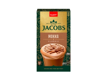 Напиток кофейный JACOBS Милка Капучино с доб какао-порошка 18г*10шт 180г