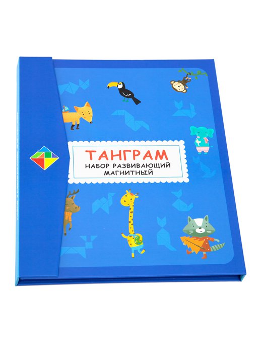 Набор развивающий магнитный «Танграм» Т01, фото 8 из 221