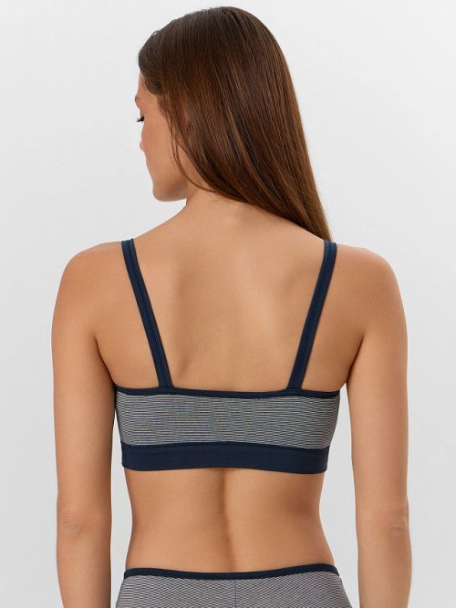 Бюстье женское в синее в полоску, фото 3 из 6