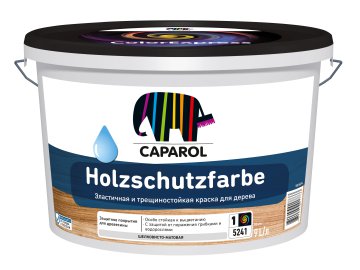 Краска для дерева Caparol Holzschutzfarbe Pro белая 9л/11,7кг