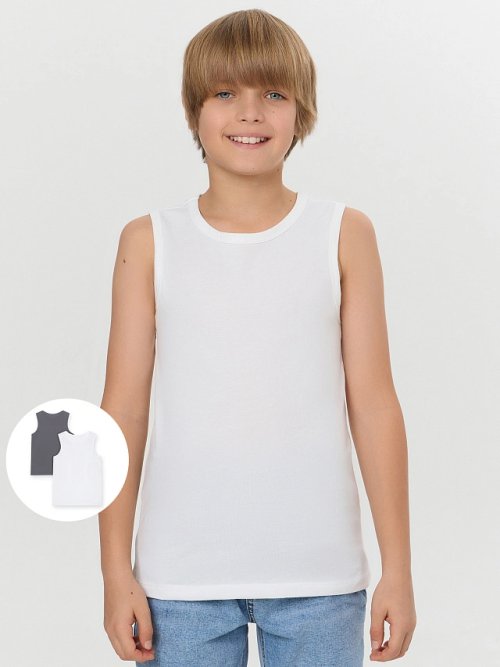 МАЙКА ДЛЯ МАЛЬЧИКОВ (2ШТ), фото 7 из 20