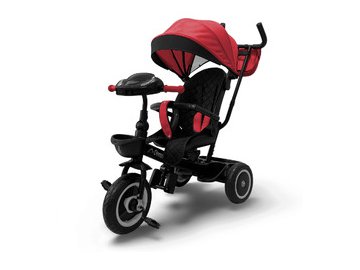 Беговел-велосипед Bubago Dragon BG 161-2 (черный/красный)