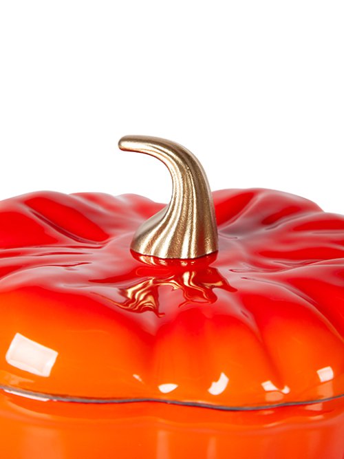 Кокот чугунный эмалированный Pumpkin 1,9 л, фото 13 из 56