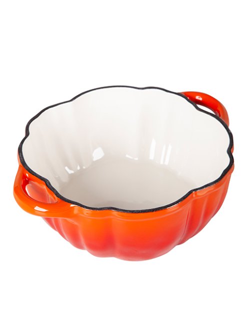 Кокот чугунный эмалированный Pumpkin 1,9 л, фото 9 из 56