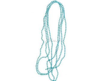 Украшение новогоднее Бусы синий, 2.7 м, арт. 7012307175 Мила