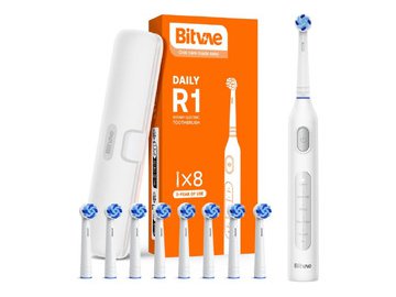Электрическая зубная щетка Bitvae R1 (белый) на акции в магазинах 5 элемент