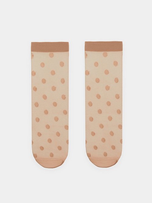 Носки женские бежевые, фото 3 из 4