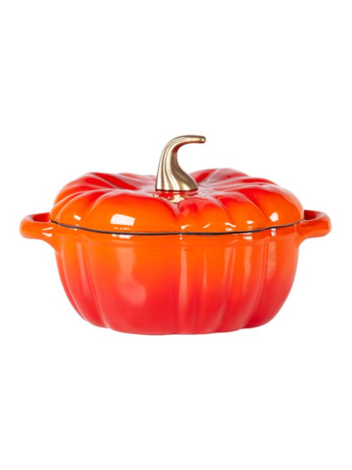 Кокот чугунный эмалированный Pumpkin 1,9 л, фото 7 из 56