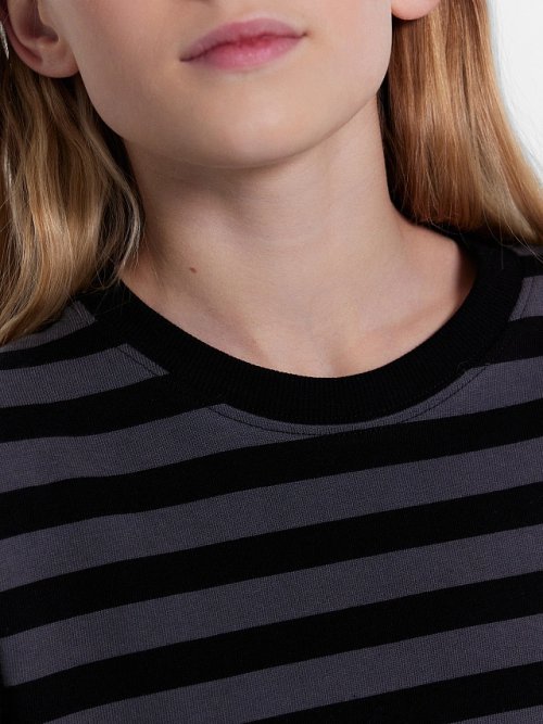 Джемпер для девочек в полоску, фото 5 из 5