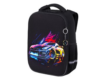 Школьный рюкзак BRAUBERG Light. Neon Drift 272027