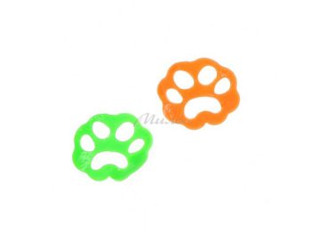 Щетка-лапка силиконовая для чистки от шерсти и волос, 2 шт, арт.SLWJJCP-25 Мила