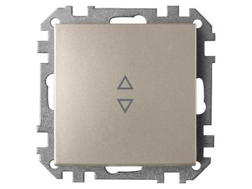 Выключатель Energy Fenix 1-кл. прох. (без рамки) шампань С6 10-531 на акции в магазинах Ома