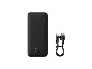 Внешний аккумулятор (power bank) baseus airpow power bank 20000mah 20w p10022804113-00 (черный) Электросила