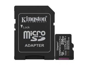 Карта памяти Kingston Canvas Select Plus microSDXC 256GB SDCS3/256GB (с адаптером)