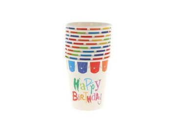 Набор праздничных стаканов Happy Birthday, 10 шт, арт. 7012305697