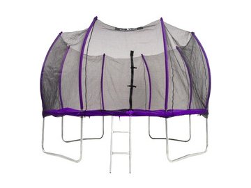 Батут Calviano 374 см - 12ft OUTSIDE master purple на акции в магазинах 5 элемент