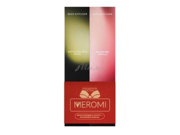 Акции Милы Лида 1+1=3 - Аромадиффузор MYMEROMI Лимитированный Белая орхидея & Мускус + Малиновая ваниль