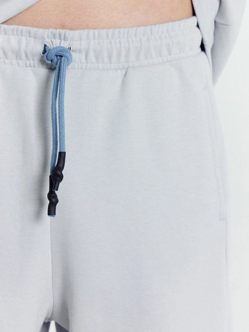 Комплект мужской (футболка, шорты) в сером цвете, фото 6 из 7