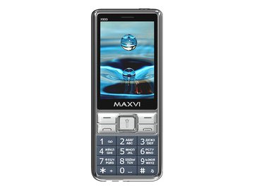 Кнопочный телефон Maxvi X900i (маренго)