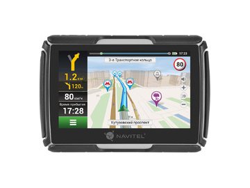 GPS навигатор Navitel G550 Moto с ПО Navitel Navigator (СНГ + Европа) на акции в магазинах 5 элемент