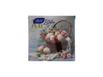 Салфетки столовые GRANDPERO Deluxe Винтажная Пасха, сервировочные, 3 слоя, 33х33 см, 20 шт