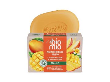 Мыло туалетное BIOMIO Bio-Soap Superfood с баттером Манго, 90 г