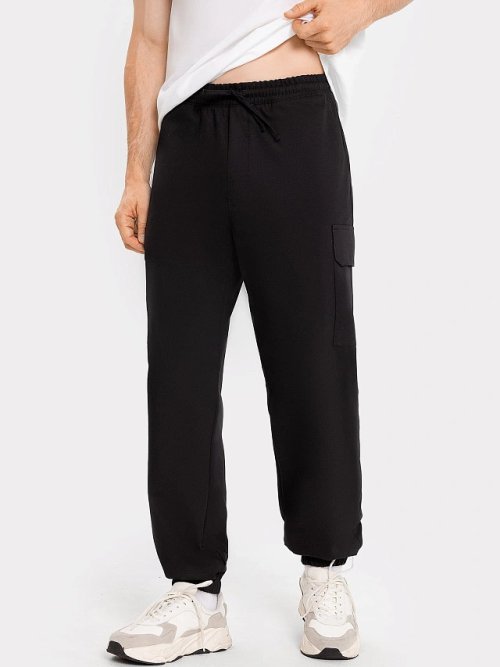 Брюки мужские в черном цвете, фото 1 из 5