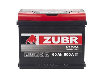 Автомобильный аккумулятор Zubr Ultra R+ 60 А/ч ZU600S на акции в магазинах 5 элемент