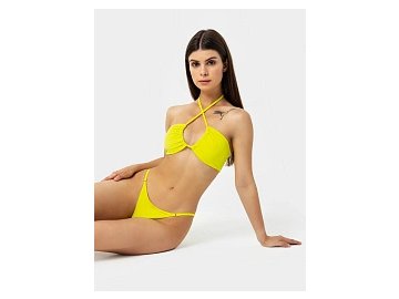 Купальник женский раздельный в лаймово-желтом цвете Марк Формель