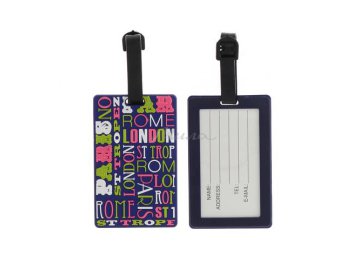 Бирка багажная Города, арт. SLWRL-002 Мила