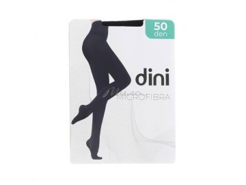 Колготки женские DINI Classic Microfibra, nero, размер 4, 50 ден