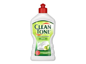 Гель для мытья посуды CLEAN TONE Суперконцентрат "ЯБЛОКО" 450мл