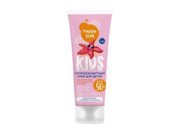 Крем солнцезащитный для детей ФИТОКОСМЕТИК Happy Sun SPF 50+, 75 мл
