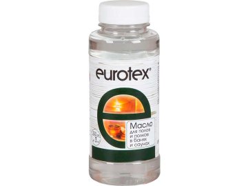 Масло для древесины Eurotex Сауна для защиты полка (250мл)