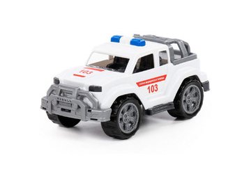 Внедорожник Полесье Легионер-мини скорая помощь 84705