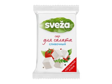 Сыр творожный Sveza для салата сливочный 50% 250 г