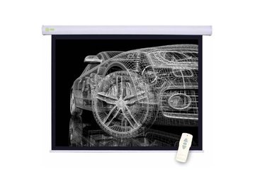 Проекционный экран CACTUS Motoscreen CS-PSM-150x150