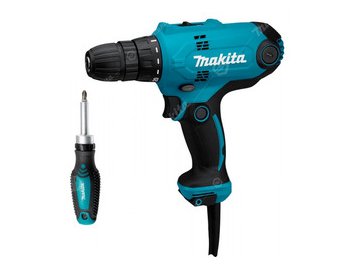 Дрель-шуруповерт Makita DF0300X1 (с отверткой)