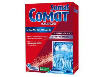 Соль для посудомоечных машин СОМАТ 1.5кг