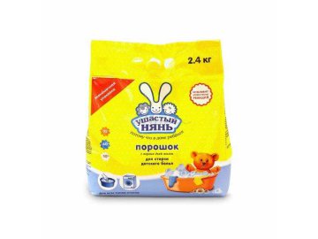 Порошок стиральный УШАСТЫЙ НЯНЬ Детский, 2.4 кг