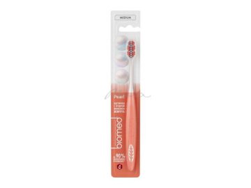 Щетка зубная комплексная BIOMED Pearl white средняя