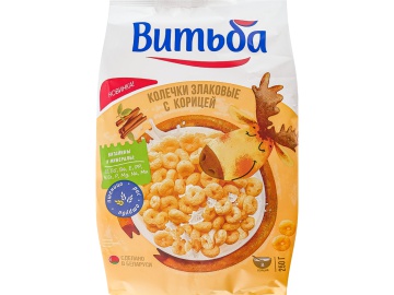 Колечки "ВИТЬБА"(злаковые с корицей)250г Евроопт