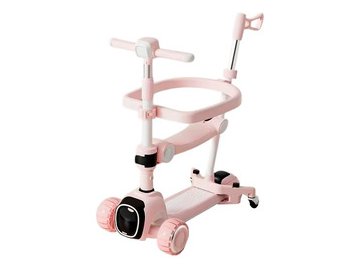 Детский самокат Yayale 1021-K602 LW (розовый)
