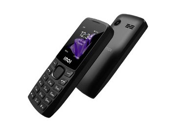 Мобильный телефон INOI 240 Modern 4G +ЗУ WC-112 (черный) на акции в магазинах 5 элемент