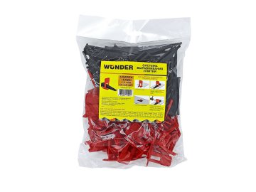 Система укладки плитки 1,5мм - Клипса 50 шт + Клин 50 шт WUNDER в Минске Ома