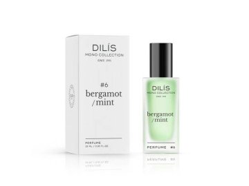Духи DILIS Mono Collection Bergamot / Mint для женщин, 25 мл на акции в магазинах Мила