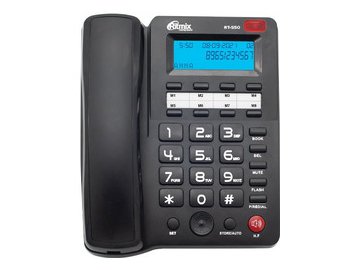 Проводной телефон Ritmix RT-550 черный